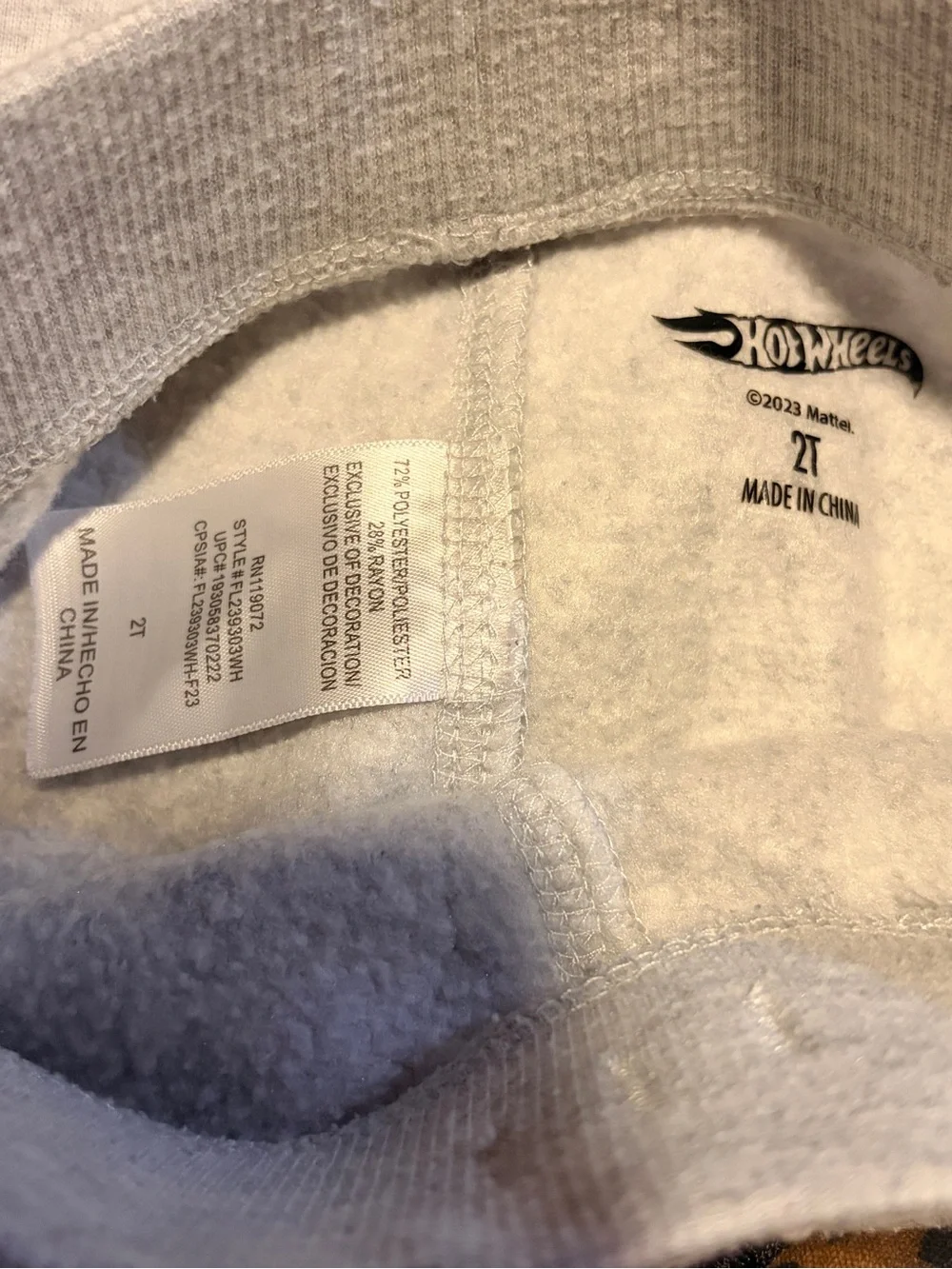 Hot Wheels Gray Kids Tracksuit